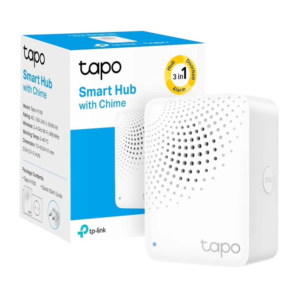 TP-Link Tapo Hub Inteligente con Alarma Tapo H100