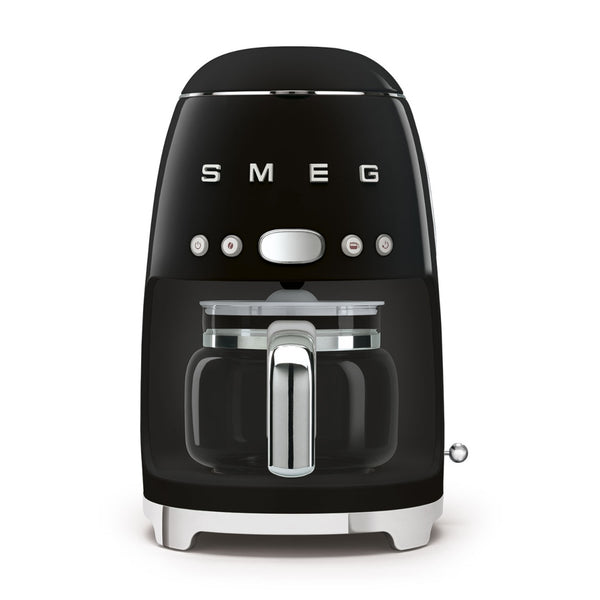 Smeg 50's Retro Style - Máquina de café con filtro de goteo estético, 10  tazas, color negro