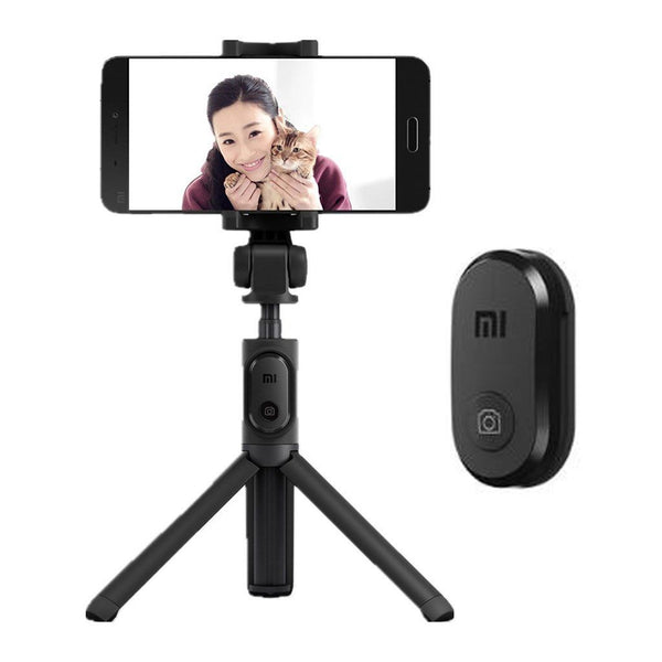 Xiaomi-Palo de Selfie con Bluetooth para teléfono móvil, minitrípode con  obturador remoto inalámbrico para iPhone, Samsung y Android, Original