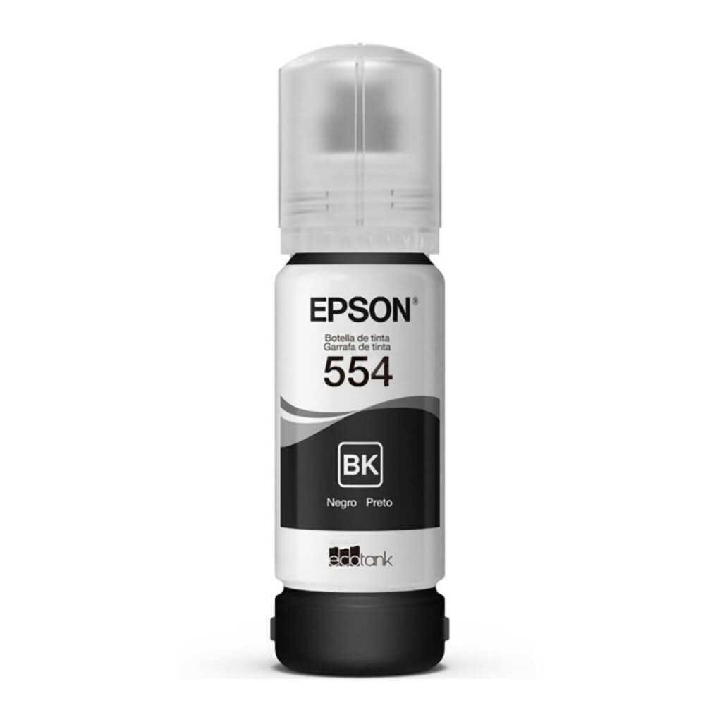 Epson Botella Tinta Original Negro T554, T554120-AL