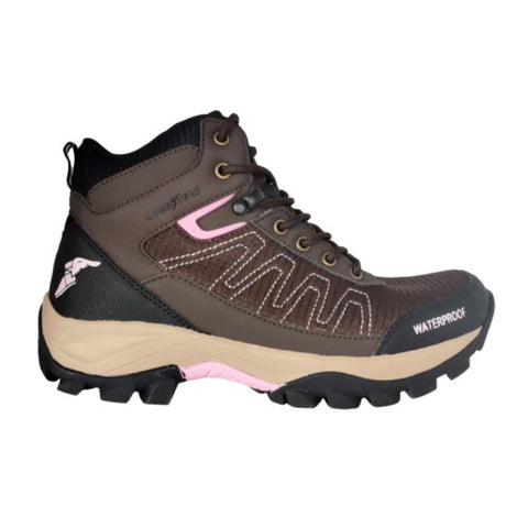 ▷ Goodyear Zapatos Hiking Bdos Cafe/rosado, para Mujer ©