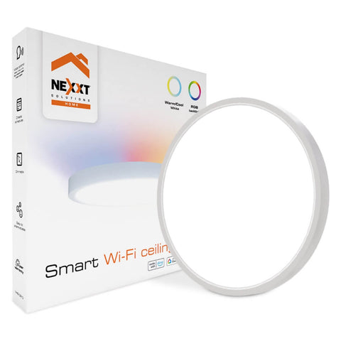 Nexxt Solutions Lámpara de Techo Inteligente Wi-Fi, NHB-C810