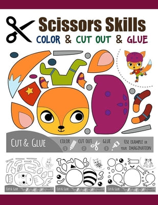 Carson Dellosa Scissor Skills Activity Book for Kids Ages 3-5, Colorful  Animals, Shapes, and Line Formation Cut and Paste Activities, Kids Craft  Book With Incentive Chart and Stickers, PreK+