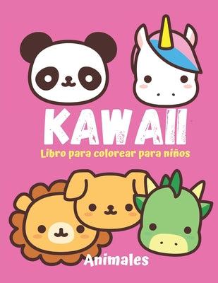 Kawaii Libro de Colorear Para Niños: para niñas y niños de 4 a 8 años