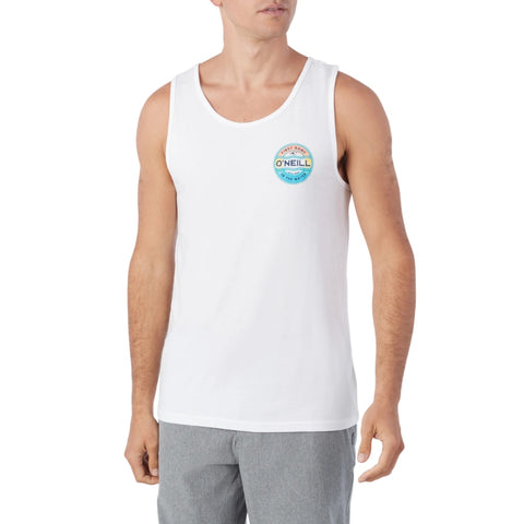 Oneill Camiseta sin Mangas Ripple Blanco, para Hombre