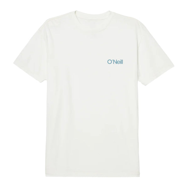 Oneill Camiseta Manga Corta OG Aloha hour Blanco, para Hombre