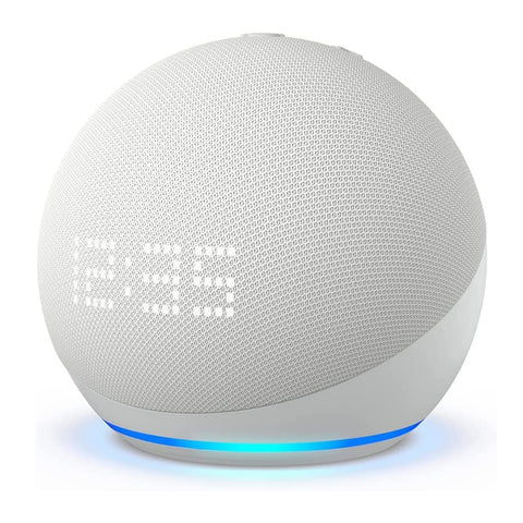 ▷  Parlante Inteligente Echo Dot con Reloj, 5ta Generación