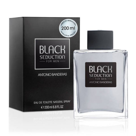 Antonio Banderas Perfume Black Seduction para Hombre, 200 Ml