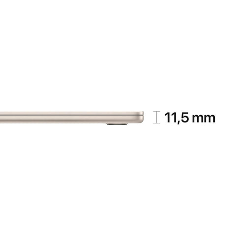 Apple Laptop 15.3" MacBook Air M2, 256GB