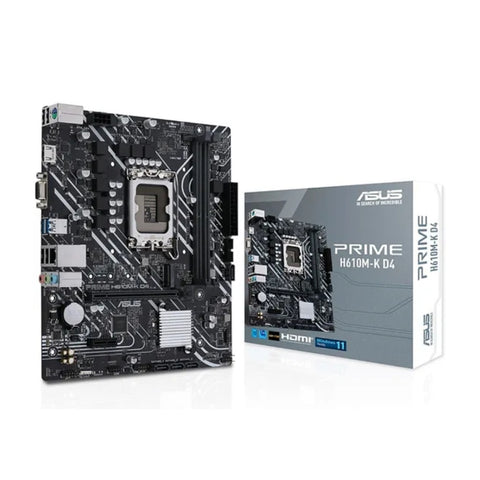 Asus Tarjeta Madre Intel 1700 Prime, H610M-K D4