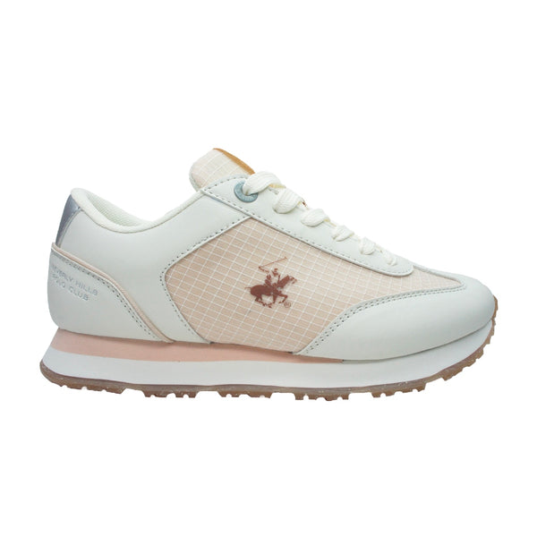 Beverly Hills Polo Club Tenis Amelie Beige/Rosa, para Mujer