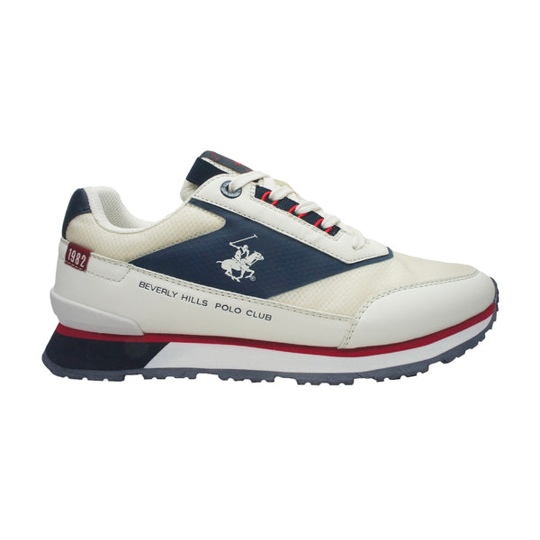 Beverly Hills Polo Club Tenis Banned Beige/Navy, para Hombre