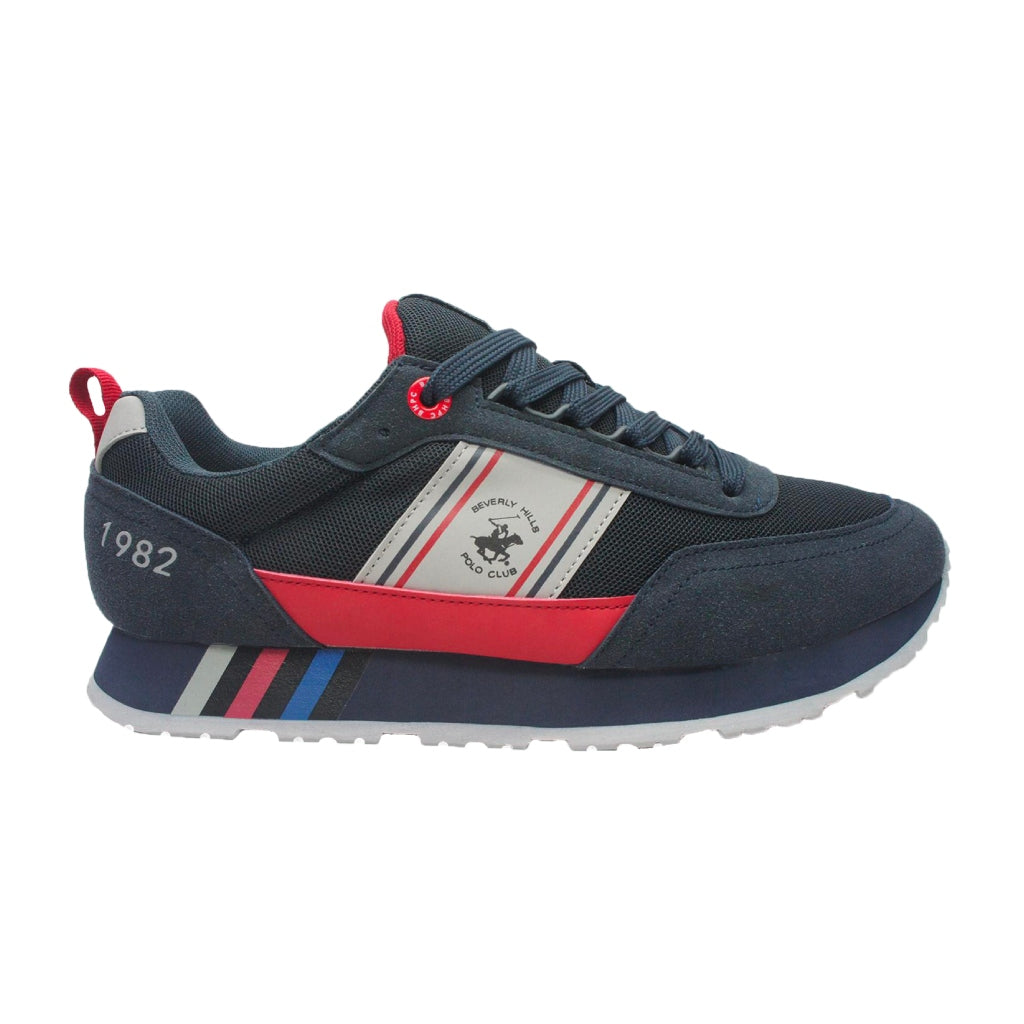 Beverly Hills Polo Club Tenis Navy, para Hombre