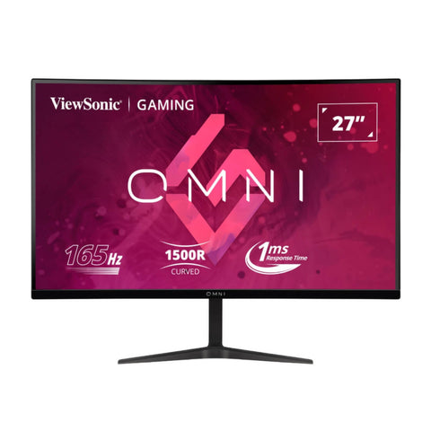 ViewSonic Monitor 27" Curvo LED QHD Gaming, VX2718-2KPC-MHD