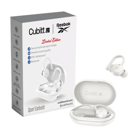 Cubitt Audífonos Inalámbricos True Wireless Earbuds X Reebok
