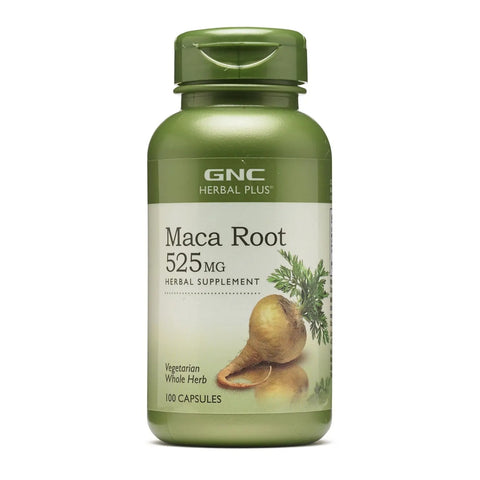 GNC Suplemento Alimenticio Maca Root 525mg, 100 Cápsulas