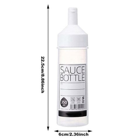 Miomu Botella Dispensadora para Salsas, 350ml