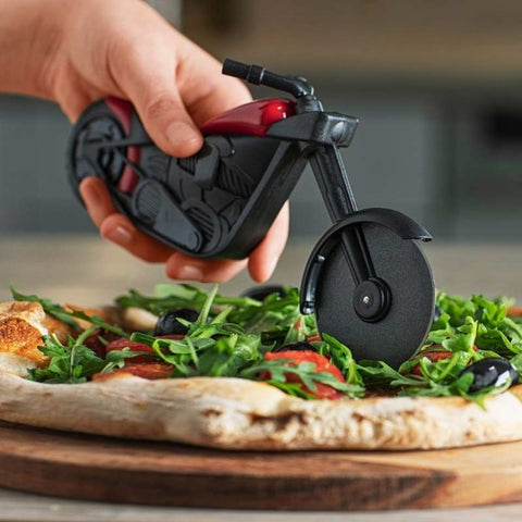 Miomu Cortador de Pizza, Diseño Moto