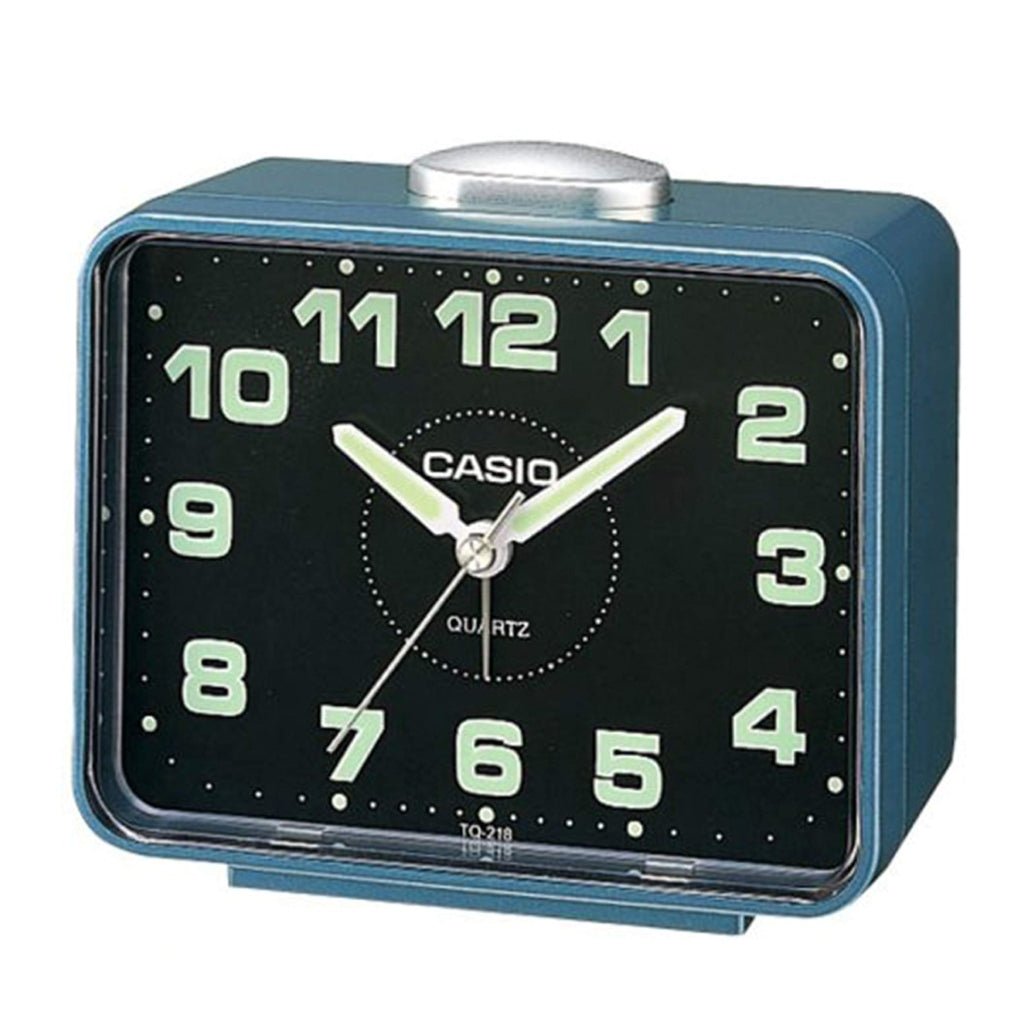 Casio Reloj Despertador Análogo, TQ-218-2