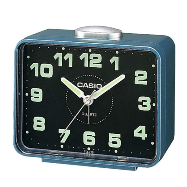 Casio Reloj Despertador Análogo, TQ-218-2