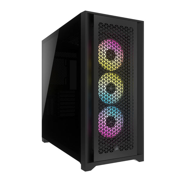 Corsair Case para PC Gaming iCUE 5000D RGB AirFlow Vidrio Templado, CC-9011242-WW