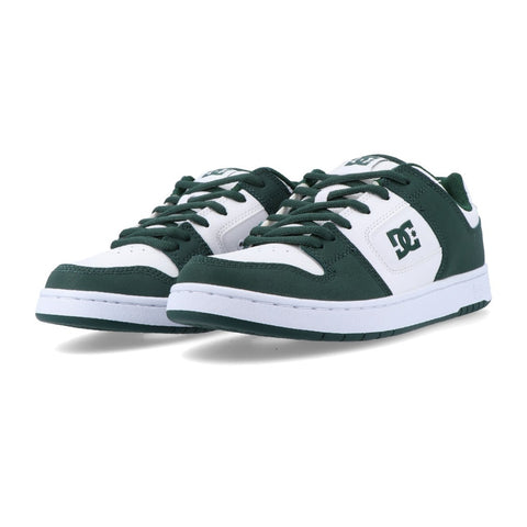 DC Shoes Tenis Manteca 4 Blanco/Verde Olivo, para Hombre