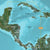 Garmin Mapa Costa Suroeste y del Caribe en Tarjeta microSD/Gráfico Azul G3