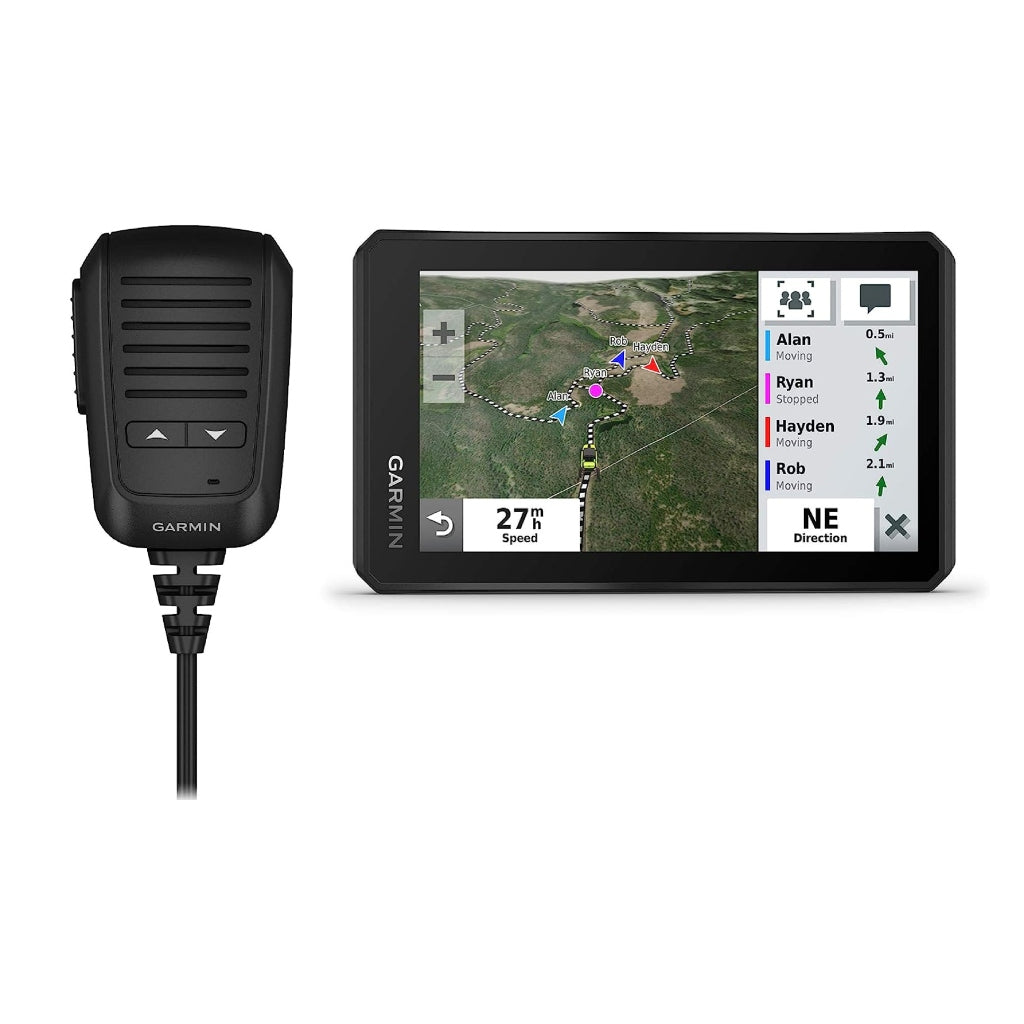 Garmin Set GPS Navegador Todoterreno Pantalla 5.5" con Radio Tread, 2 Piezas