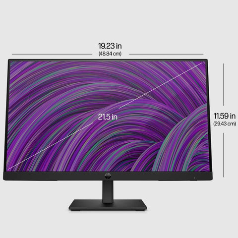 HP Monitor 21.5" FHD P22H G5, 64W30AA