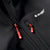 Hi-Tec Jacket Caen SoftShell Negro/Naranja, para Hombre