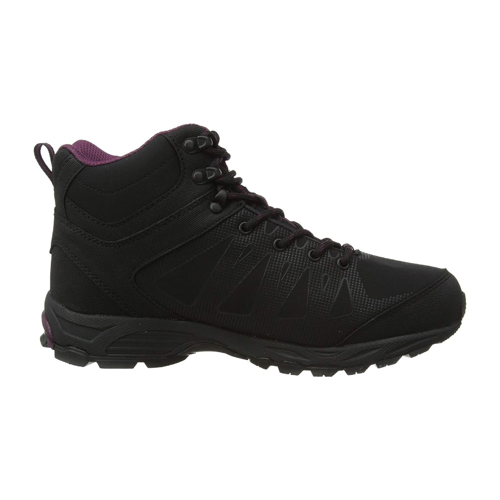 Hi-Tec Zapatos para Hiking Reven Mid WP Negro/Morado, para Mujer