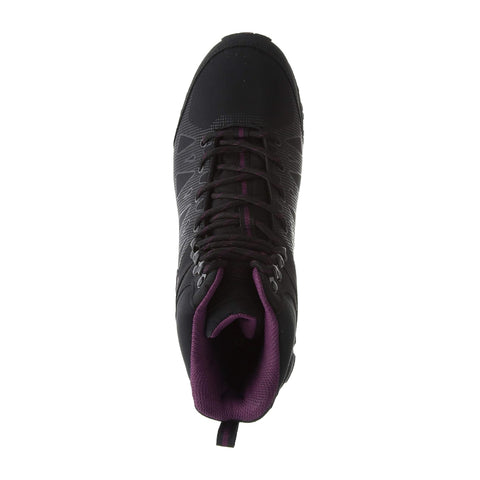 Hi-Tec Zapatos para Hiking Reven Mid WP Negro/Morado, para Mujer
