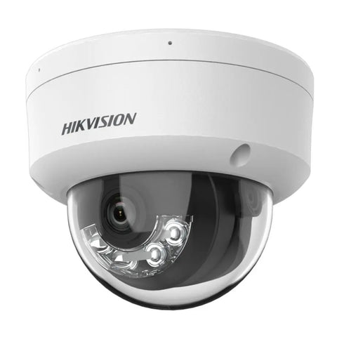 Hikvision Cámara de Seguridad Domo Fija Smart Hybrid Light para Exteriores 4MP, 2.8MM