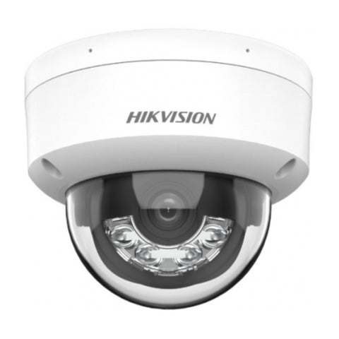 Hikvision Cámara de Seguridad Domo Fija Smart Hybrid Light para Exteriores 4MP, 2.8MM