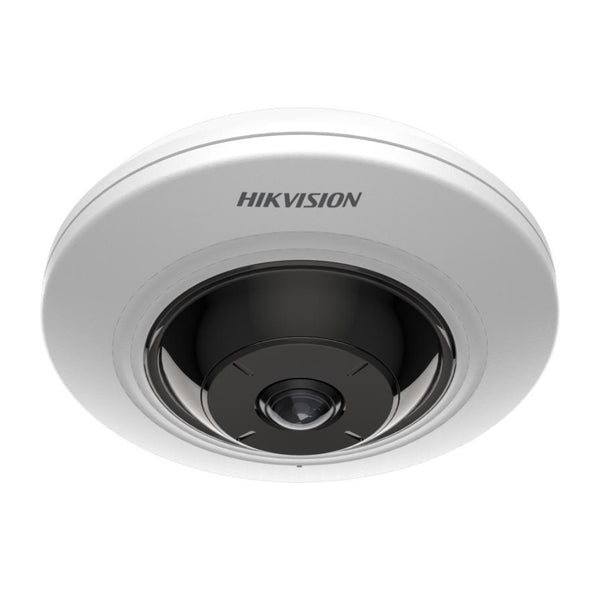 Hikvision Cámara de Seguridad Fisheye de Red Fija 5MP para Interiores, DS-2CD2955G0-ISU1.05mm