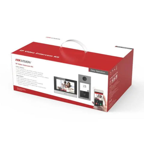 Hikvision Kit de Intercomunicador de Video WiFi (DS-KIS604-P)