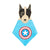Kmood Bandana para Mascota Grande Capitán América