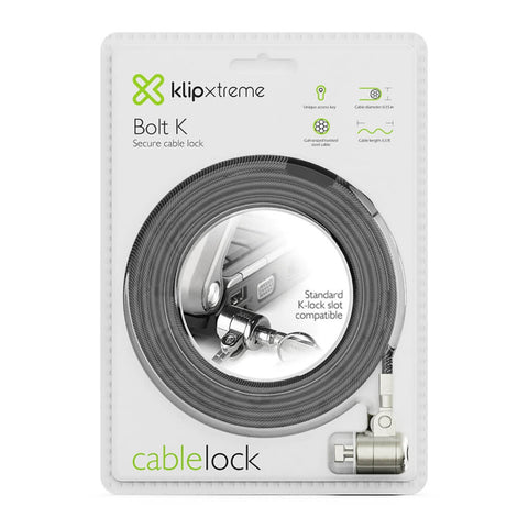 Klip Xtreme Cable de Seguridad para Laptop, KSD-350