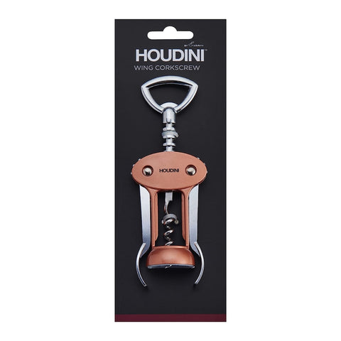 Houdini Sacacorchos Clásico de Metal Cromado
