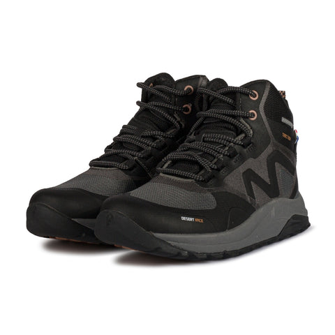 Michelin Zapatos Hiking Mont Blanc Negro/Gris, para Hombre