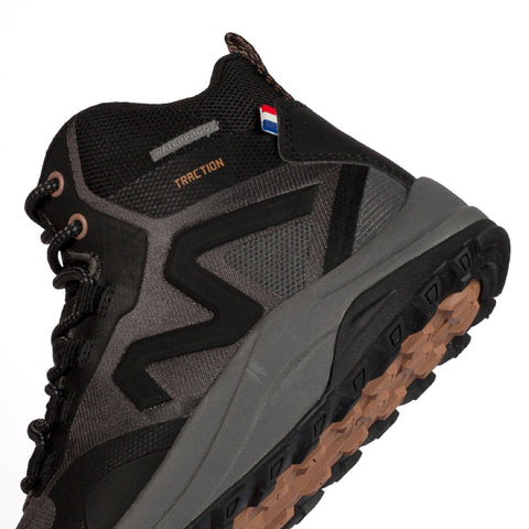 Michelin Zapatos Hiking Mont Blanc Negro/Gris, para Hombre