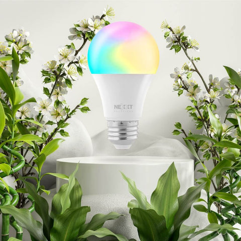 Nexxt Solutions Bombillo Inteligente Light Bulb RGB A19, NHB-C110 4PK