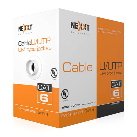 Nexxt Solutions Infraestructure Cable de Red UTP Cat6, AB356NXT31