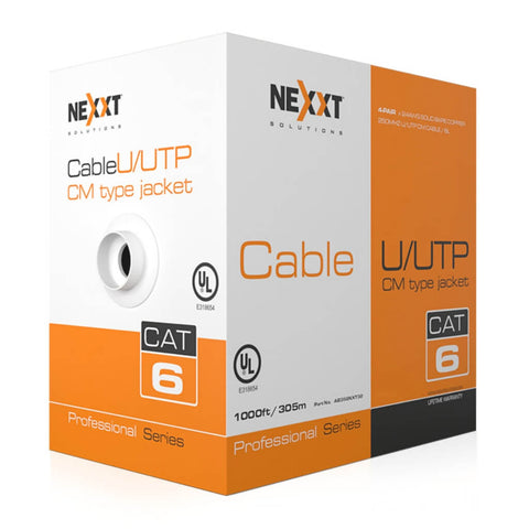 Nexxt Solutions Infrastructure Cable de Red U/UTP Cat6, AB356NXT32