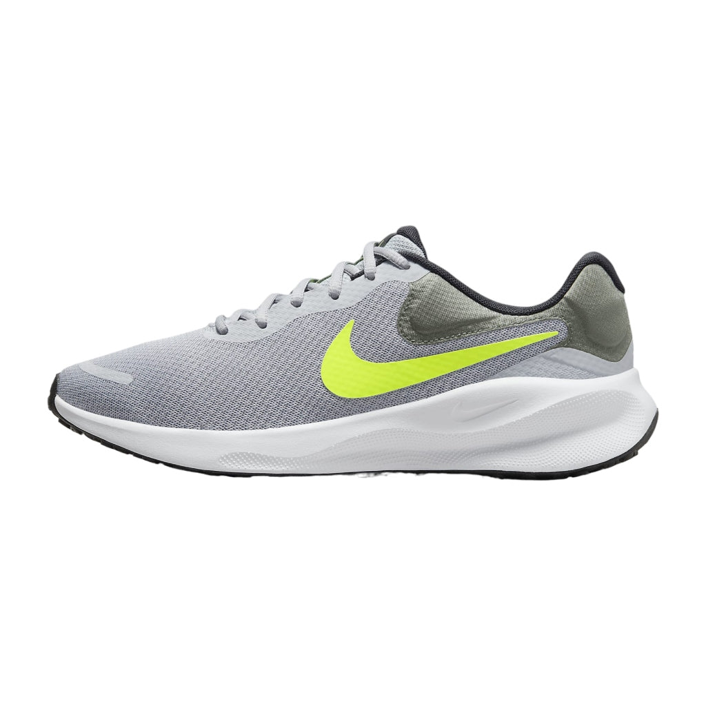 Nike Tenis Revolution 7 Gris/Negro, para Hombre