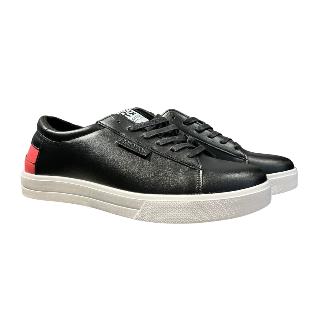 Kenneth Cole Tenis Charlesroad Lace Up Sneaker Negro/Rojo, para Hombre