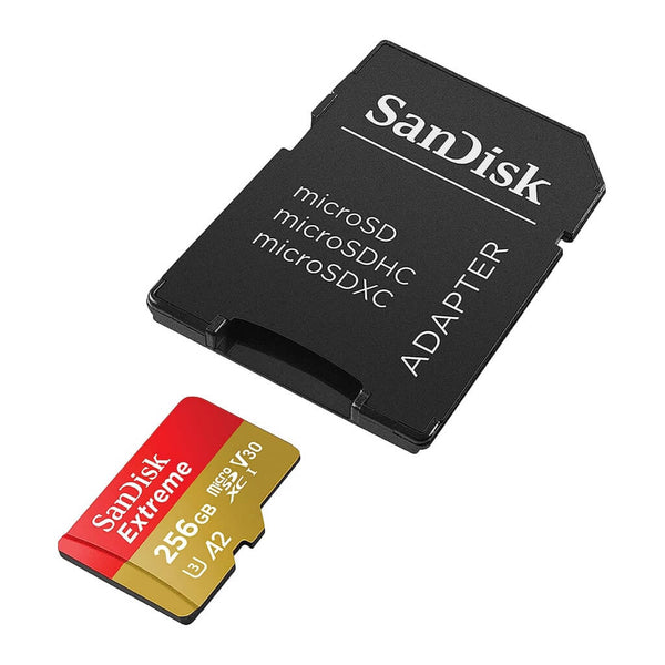 SanDisk Tarjeta de Memoria Flash 256GB Adaptador Micro SDXC a SD (SDSQXAV-256G-GN6MA)