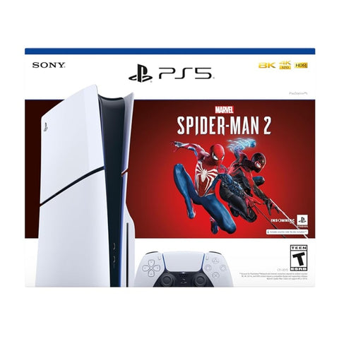 Sony Consola de Videojuegos PlayStation 5 Slim PS5 Disc Edition Spiderman