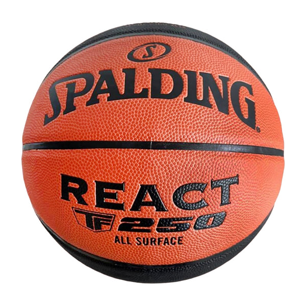Spalding Balón de Basket React TF250, N°6