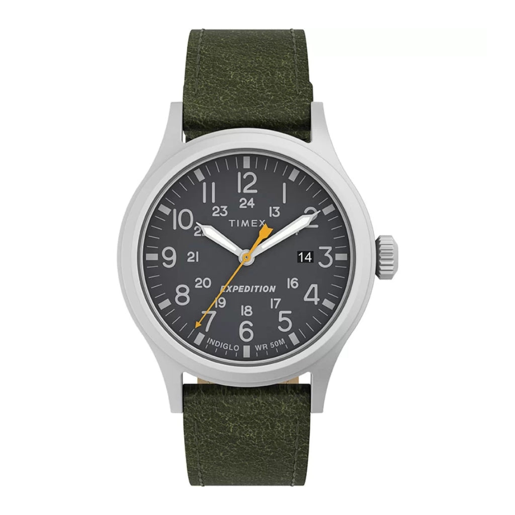 ▷ Timex Reloj Análogo para Hombre Expedition Scout Cuero